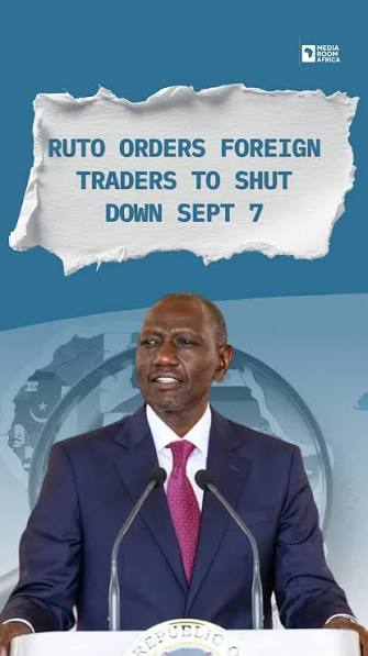 Title: The Scapegoat Syndrome: Why Ruto’s Ultimatum to Foreign Traders Threatens Kenya’s Soul